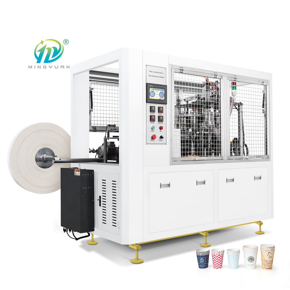 Disposable Tea Cup Paper Cup Making Machine Price Single Or Double PE Coated