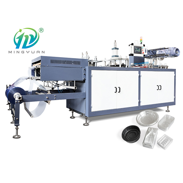 Automatic High Quality 46 Mm Depth Plastic Cup Lid Thermoforming Machine
