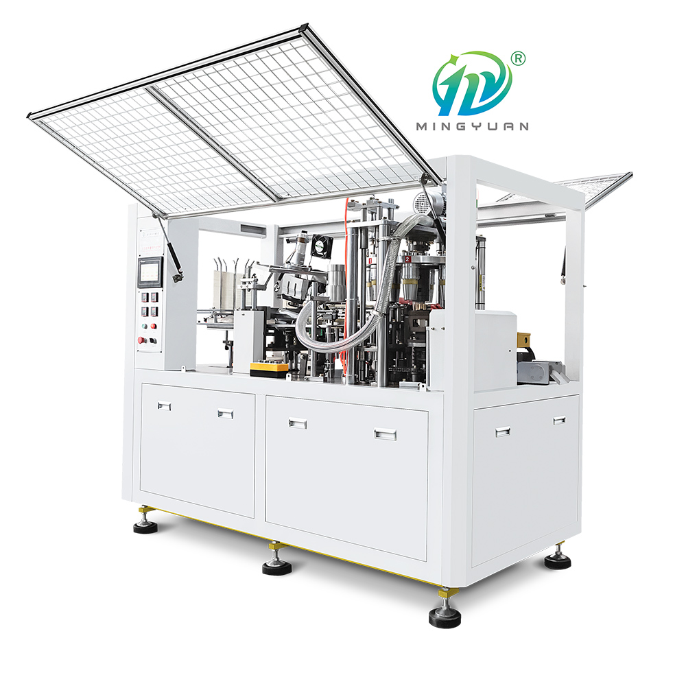 machine to produce paper cups, cartoon cup machine factory