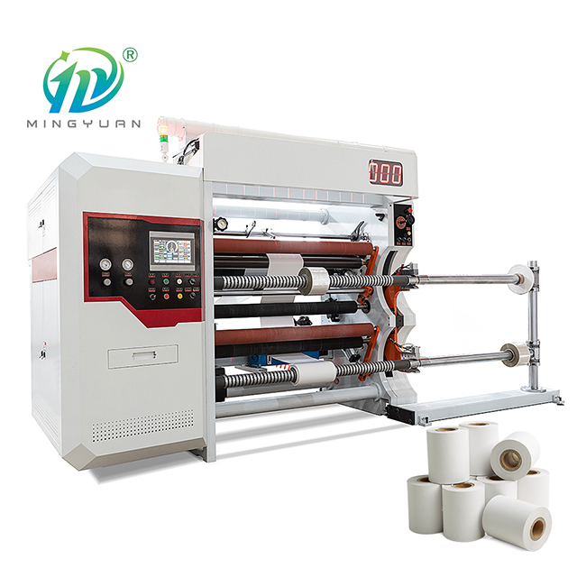 MYFQ-1300C Automatic Vertical Intelligent Roll-to-Roll Rewinding And Slitting Machine