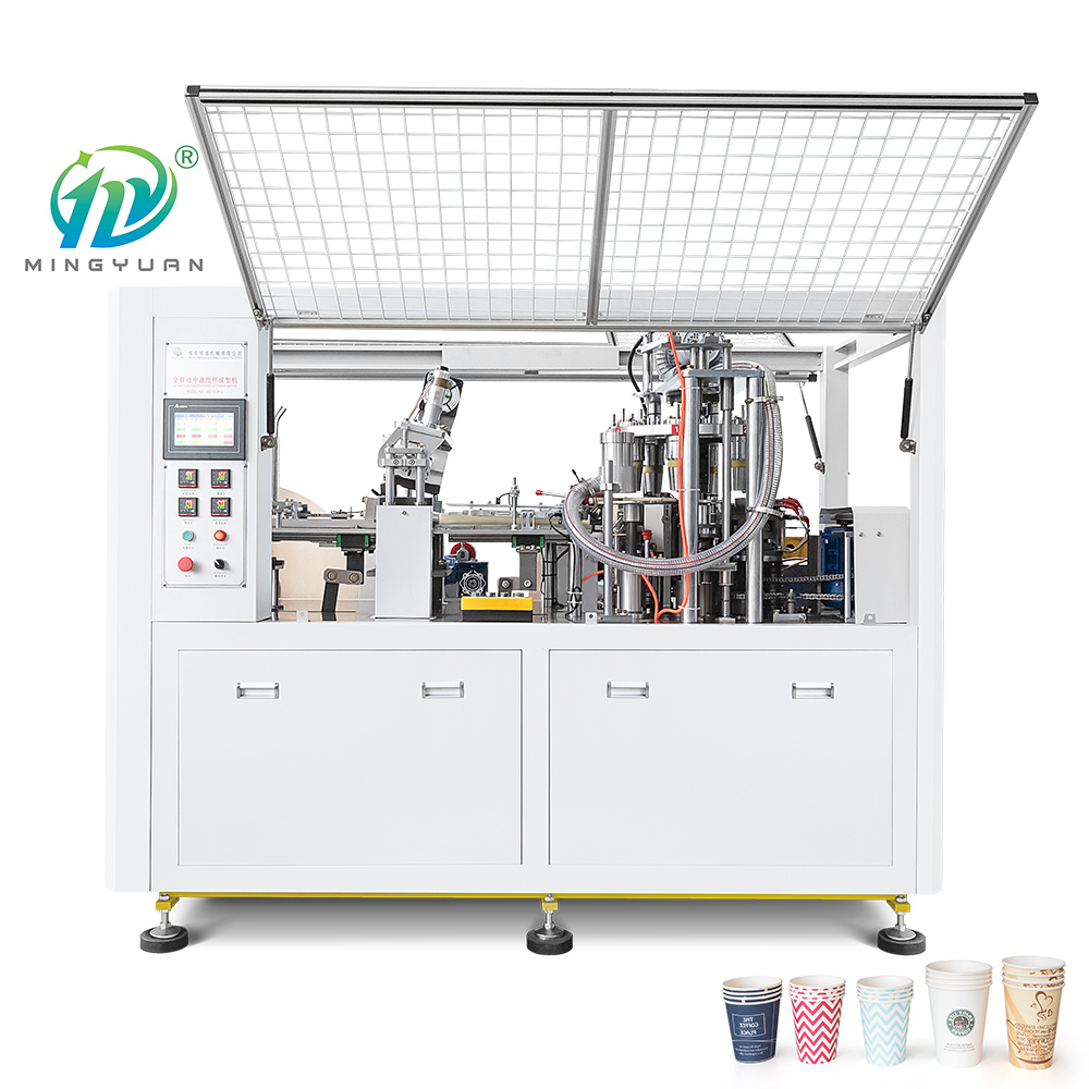 Guaranteed Quality Unique disposable recycle ripple paper cup plate making machine usa with handle